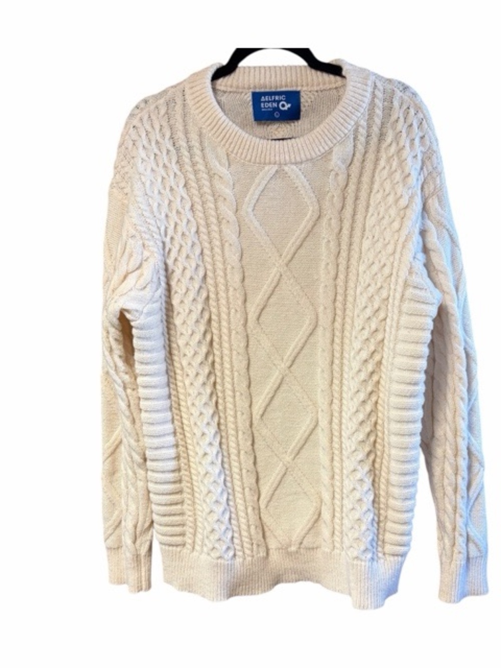 Aelfric Eden Cream Cable Knit Sweater‎